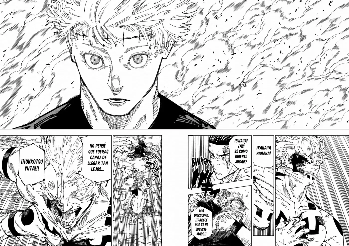 Jujutsu Kaisen capítulo 261, página 5