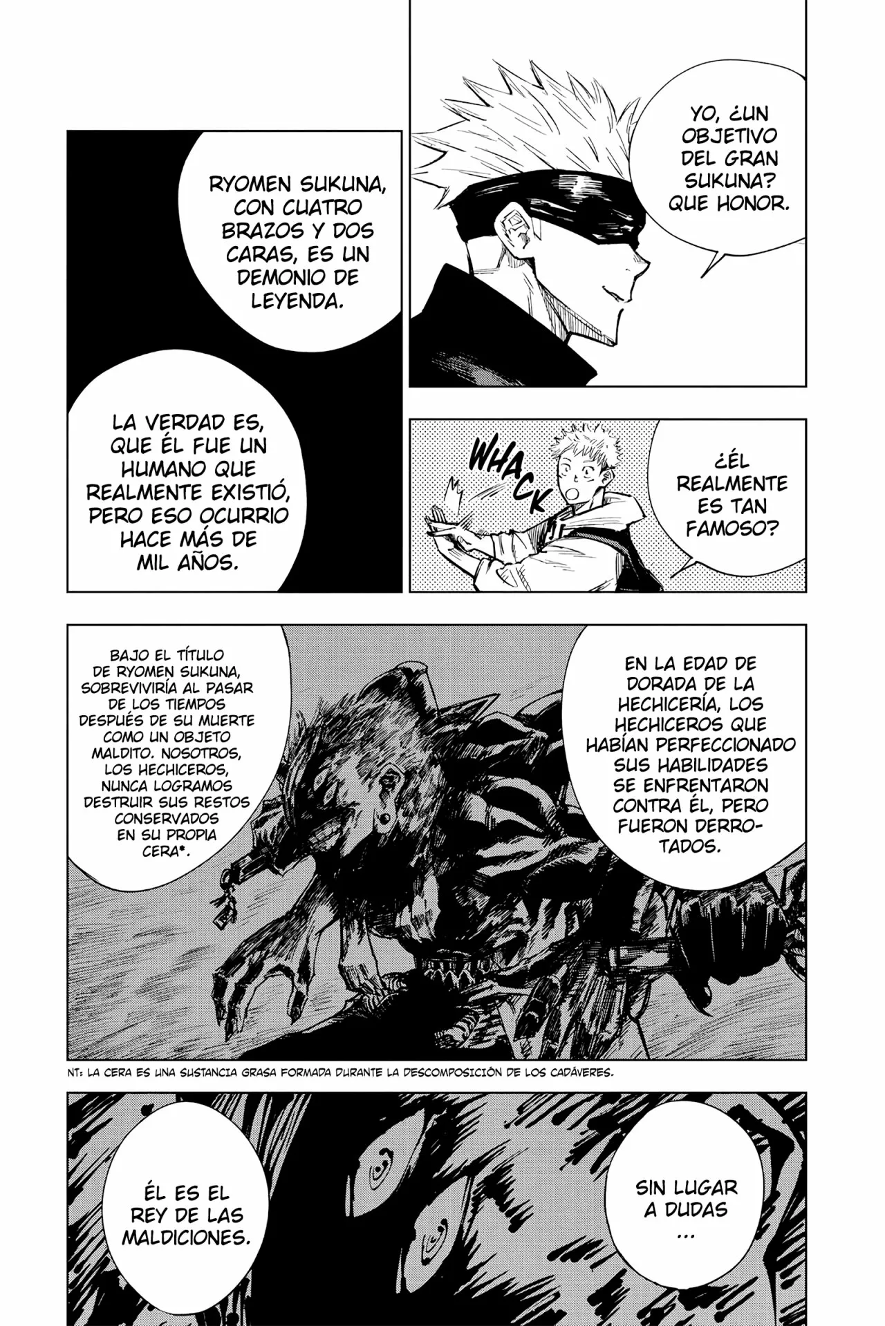 Jujutsu Kaisen capítulo 3, página 5