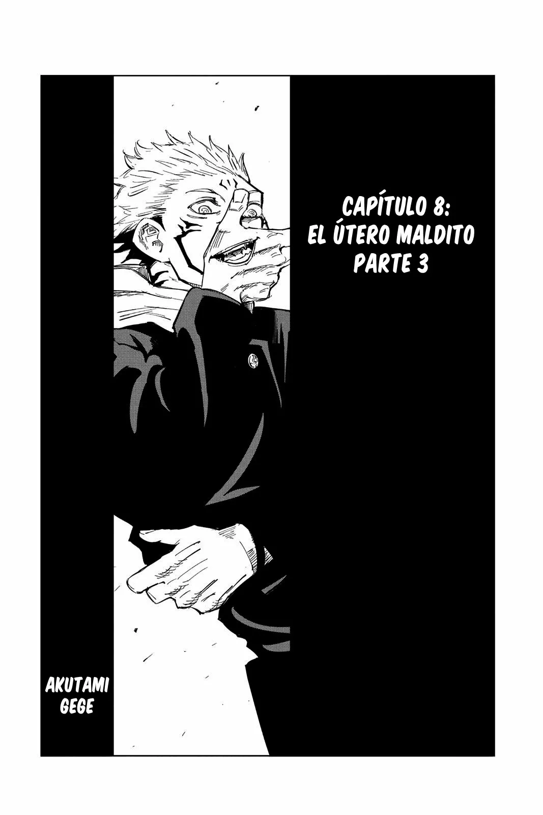 Jujutsu Kaisen capítulo 8, página 8