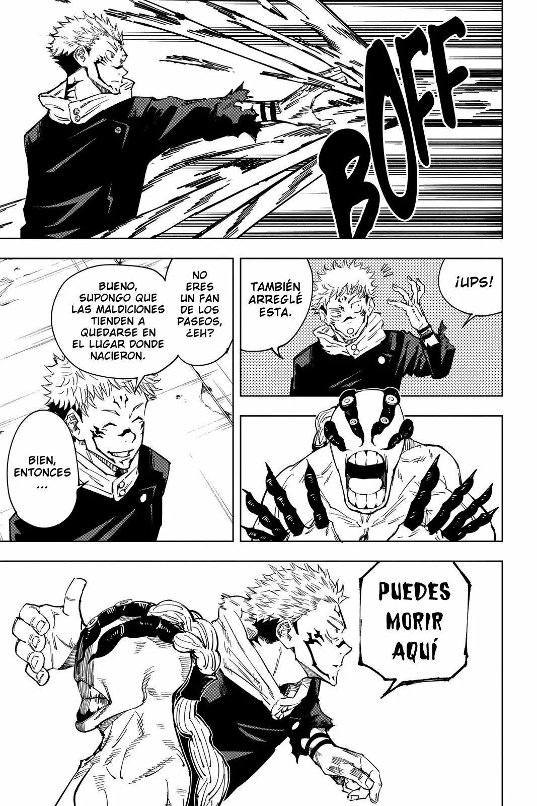 Jujutsu Kaisen capítulo 8, página 12